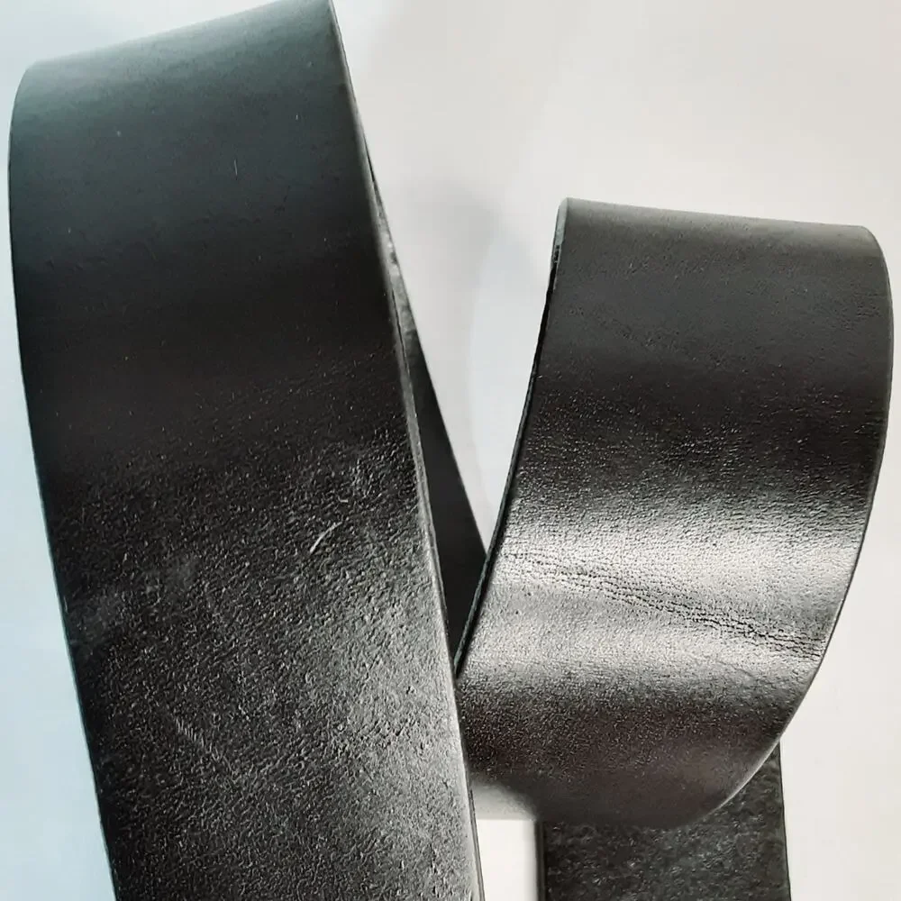 Banana Republic Womens Black Genuine Italian Leather Wide Belt Size Small